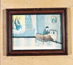 ex-voto, tableau : Demande de guérison d'une femme, Degianni