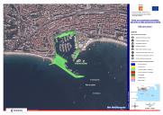 Carte de repérage des infrastuctures portuaires autour du port de Cannes (planche 2).