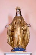 Statue (demi-nature) : Vierge de l'Immaculée Conception