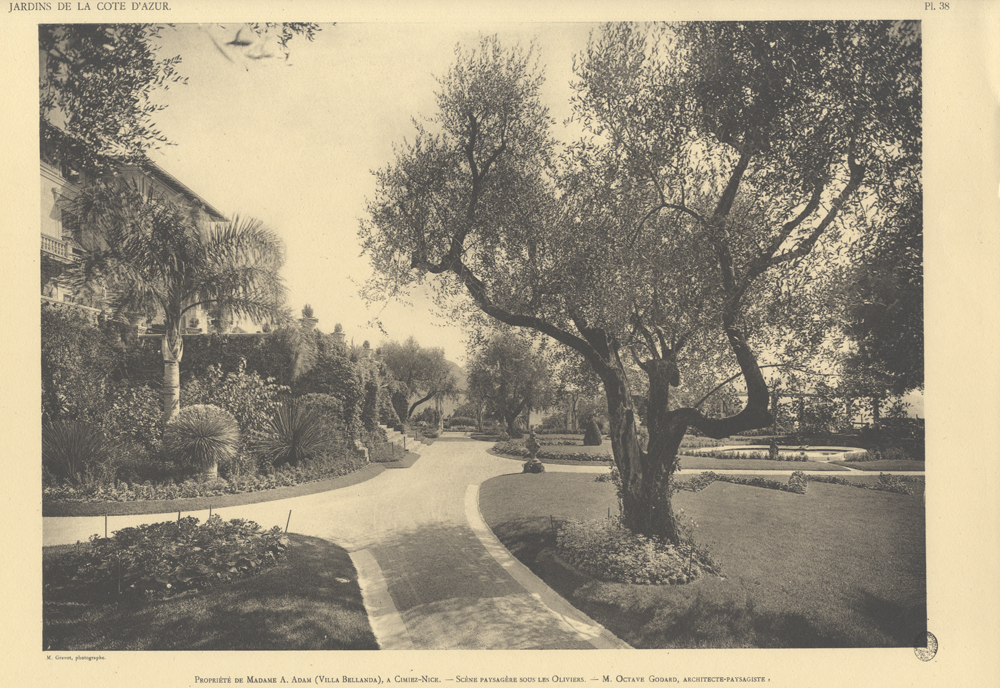 jardin public Bellanda, ancien jardin d'agrément de la Villa Bellanda