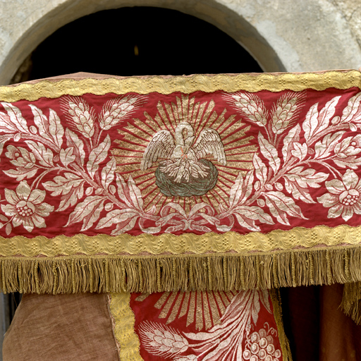 garniture de dais de procession