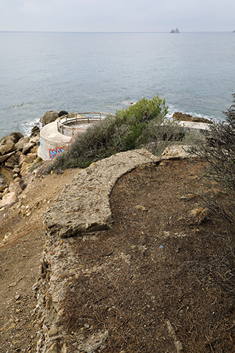 batterie de côte de Fabrégas ou de La Verne