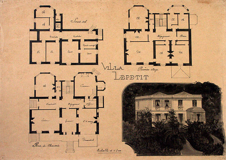 maison de villégiature dite Villa Lepetit