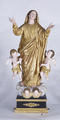 statue de procession (petite nature) : Assomption