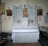 autel, gradins d'autel (2), tabernacle, retable (autel secondaire, autel tombeau) : de l'autel de la Vierge