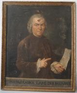 Tableau (donatif) : portrait de Maurice Cabrol