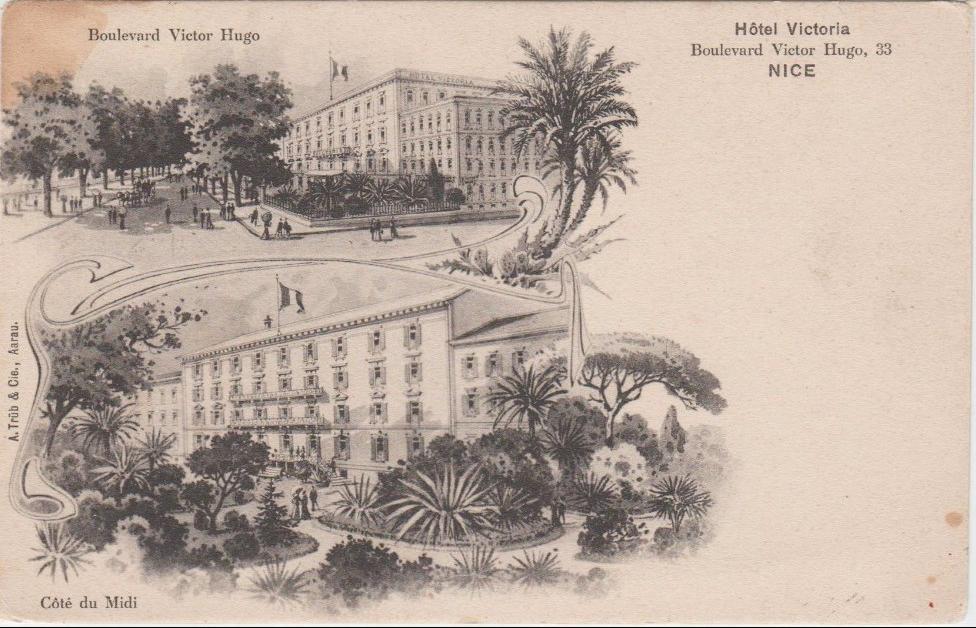 hôtel de voyageurs dit Victoria, Reine Victoria, actuellement Villa Victoria