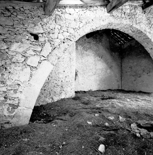 Ferme de Sigariès (1841 E1 38-39). Arc diaphragme. 