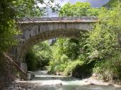 pont routier sur la Chalvagne