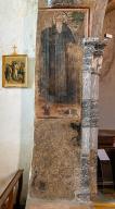 Peintures monumentales : la Transfiguration et saint Antoine avec un donateur