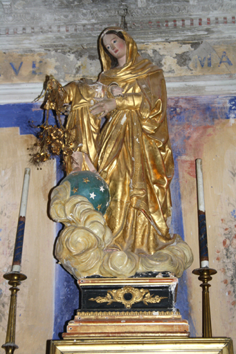 statue (petite nature) : Vierge à l'Enfant (N°1) dite Notre-Dame-des-Victoires