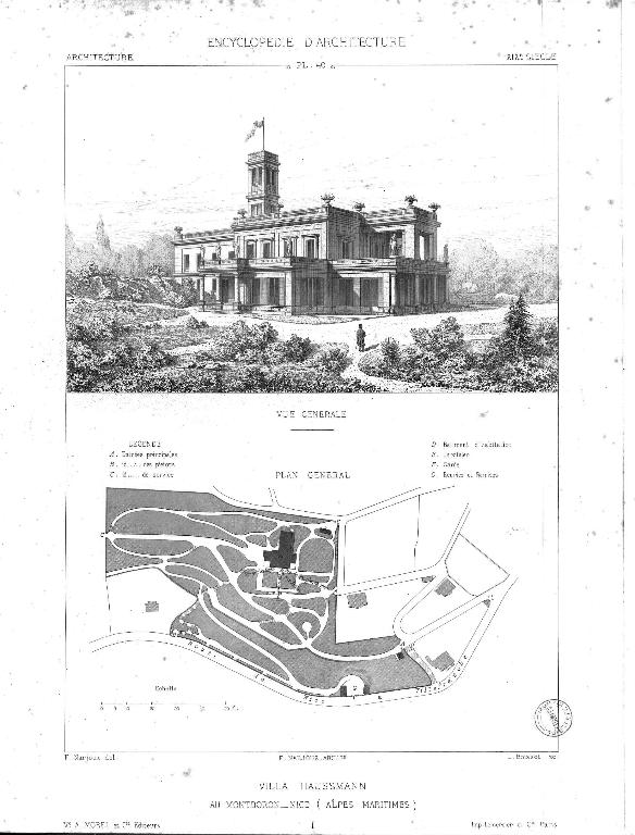 maison de villégiature (villa balnéaire) dite Villa Haussmann puis Palais Kotschoubey puis Villa Mont-Boron