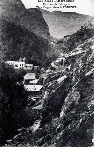 mine d'argent du Fournel (mine de plomb argentifère) : site d'extraction 19e siècle