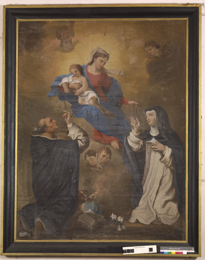 tableau : Donation du rosaire