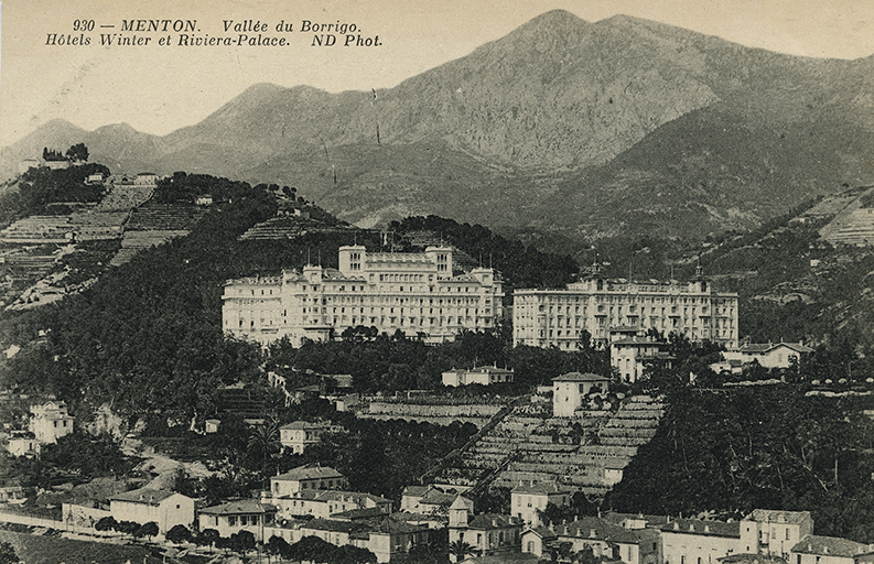 Présentation de l'aire d'étude de Menton