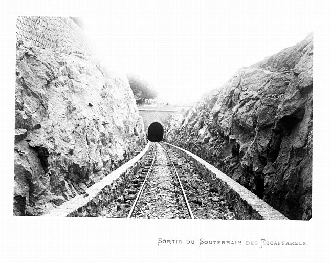 tunnel et galerie artificielle des Scaffarels