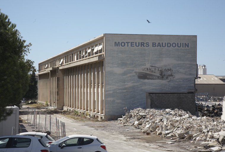 usine de construction mécanique (moteurs Baudouin)