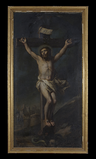 Tableau, cadre : Crucifixion