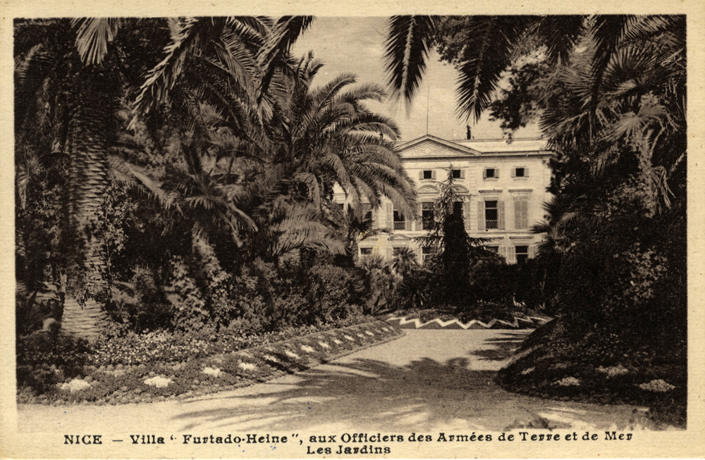 jardin d'agrément de la Villa Furtado-Heine
