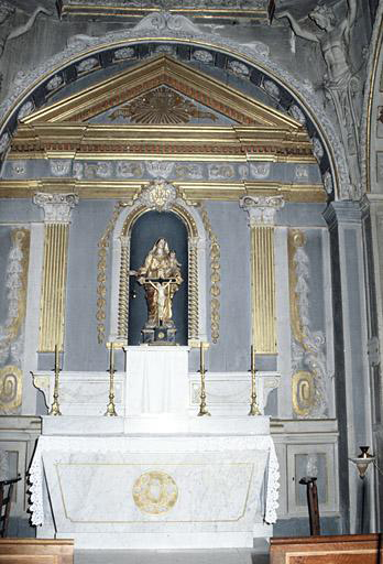 Le mobilier de l'église paroissiale Notre-Dame-de-La-Nativité