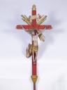 croix de procession : Christ en croix (N° 1)
