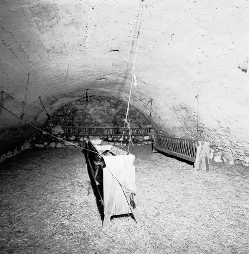 Ferme de Sigariès (1841 E1 38-39). Bergerie voûtée. 