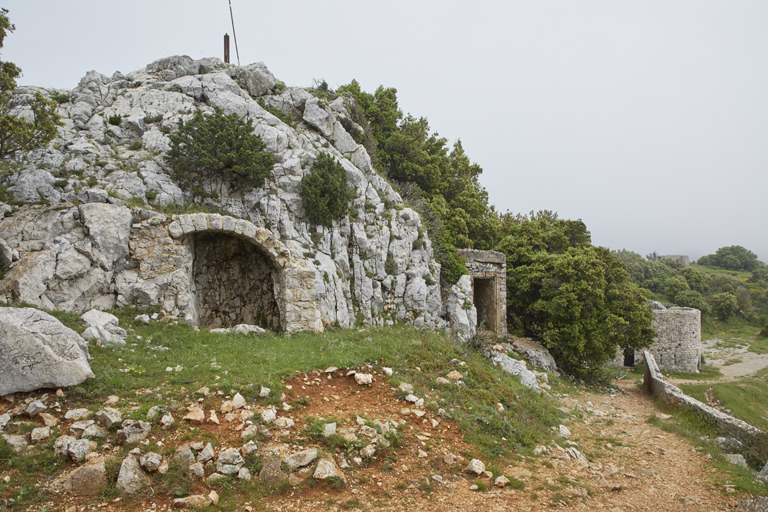 batterie dite ouvrage ouest du Mont Caume