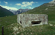 ouvrage d'infanterie (ouvrage d'avant-poste, blockhaus) dit ouvrage d'avant-poste de Larche, dit Blockhaus du Colombier, de l'organisation défensive de l'Ubaye.