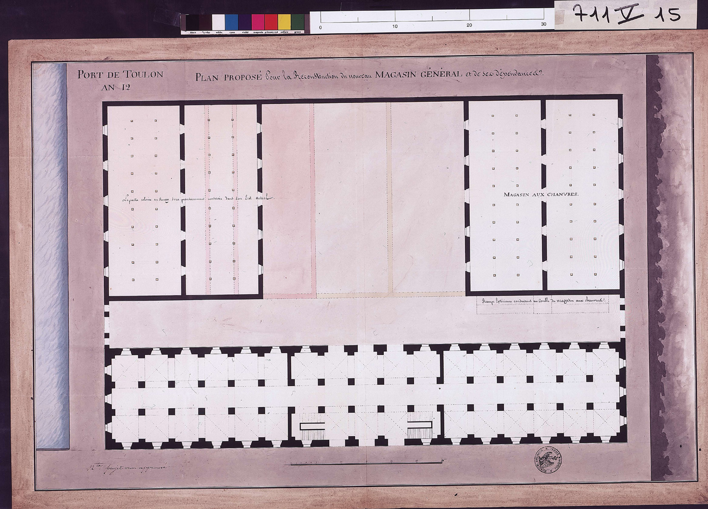 édifice logistique dit Magasin général