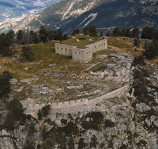 position dit blockhaus et batterie de la Lauzette - Inventaire Général du  Patrimoine Culturel