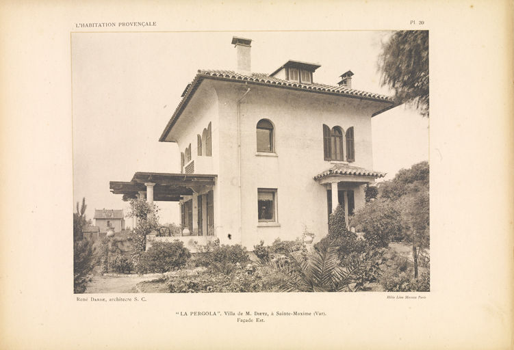 Maison de villégiature (villa balnéaire) dite La Pergola