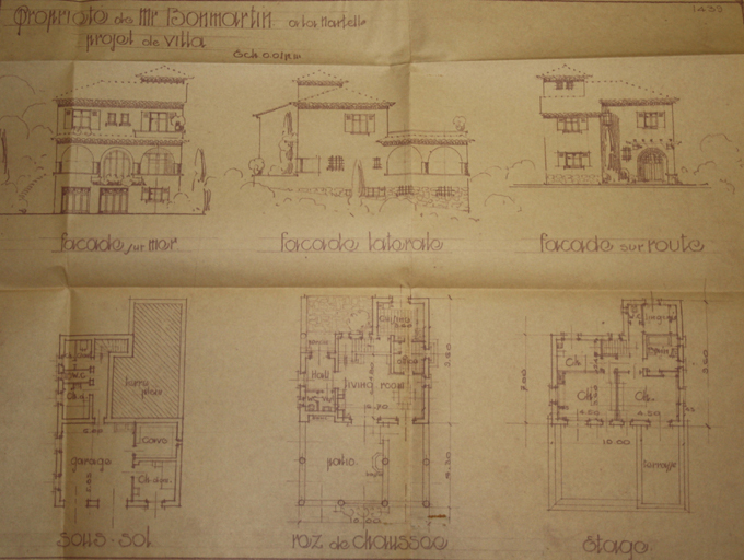 maison de villégiature (villa balnéaire) dite Li Sian Maï Ben, actuellement Souleiado