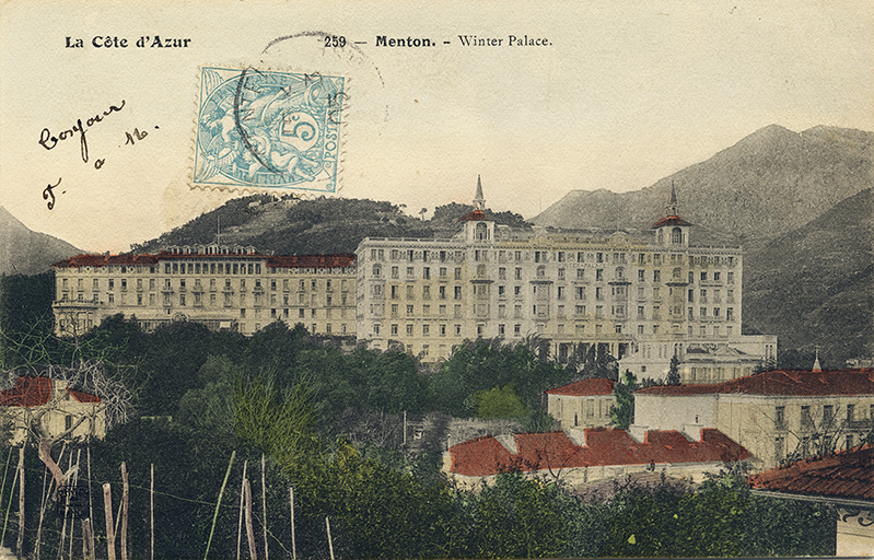Hôtel de voyageurs dit Winter-Palace, actuellement immeuble