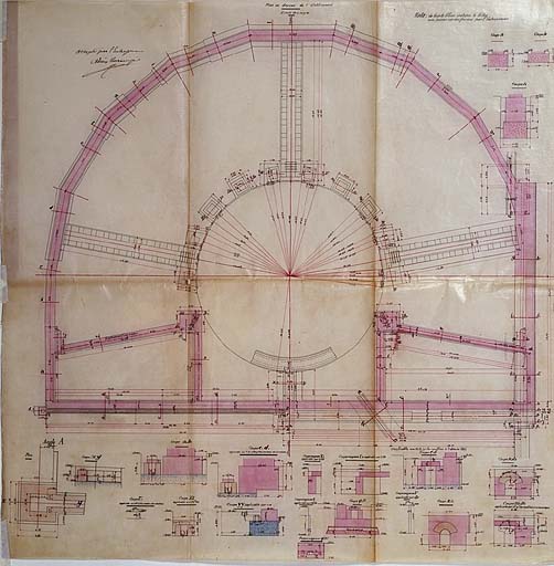 usine de matériel ferroviaire dite ateliers Sncf, actuellement établissement de bienfaisance, centre culturel, centre de formation