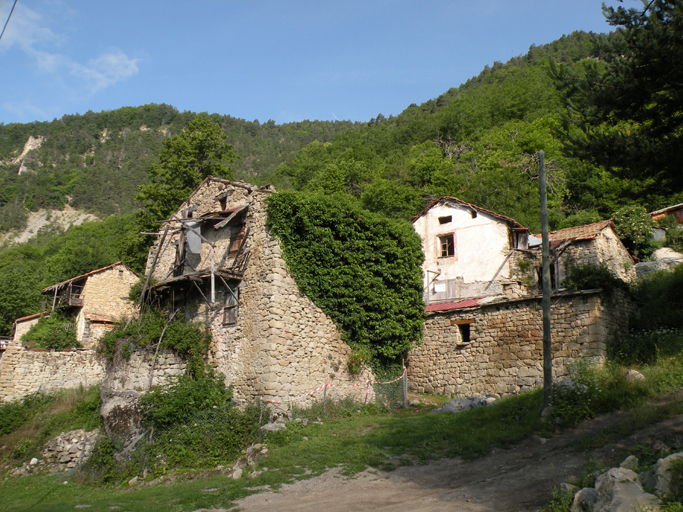 Ecart de Chabrières. Vue d'ensemble prise du sud.