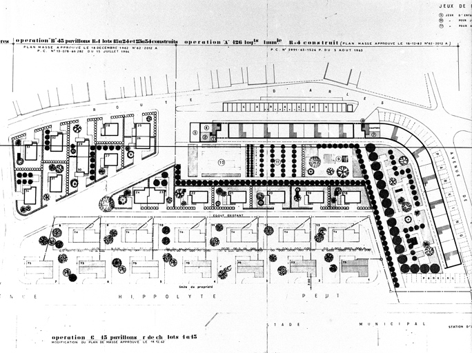 lotissement concerté dit le Stade