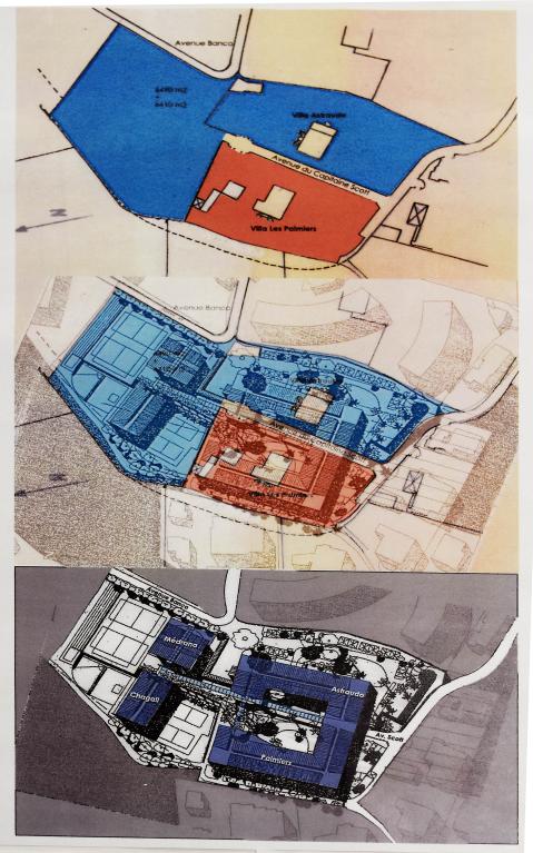 ensemble de deux maisons de villégiature (villa balnéaire) dite villas Les Palmiers et Astraudo