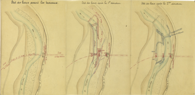 pont ferroviaire sur le Verdon