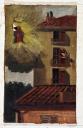 ex-voto, tableau : Chute d'un peintre tombant d'un balcon, P. Pressenda