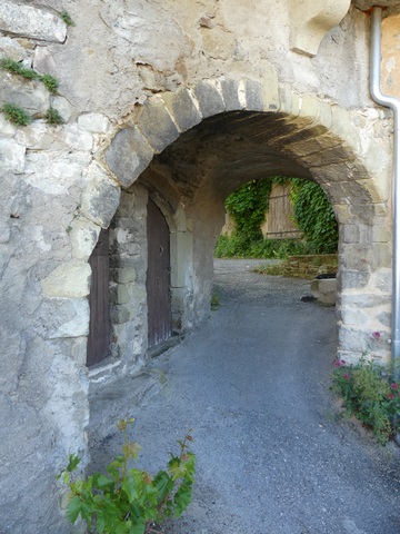 Passage couvert, vue de volume prise du sud-ouest.