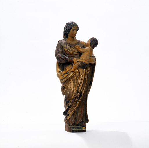 statue (statuette) : Vierge à l'Enfant (N° 2)