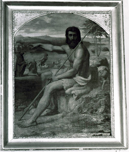 tableau : Saint Jean Baptiste ; cadre