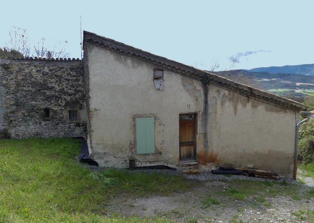 Bâtiment du logis. Pignon ouest.