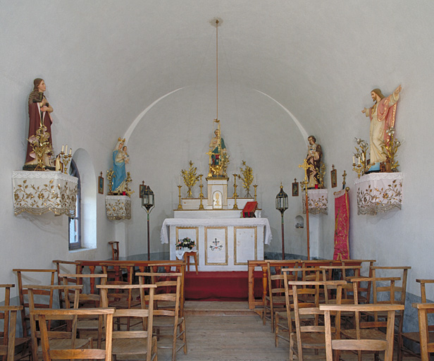 Le mobilier de la chapelle Saint-Pierre