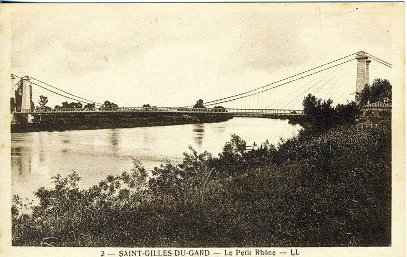 pont suspendu de Saint-Gilles