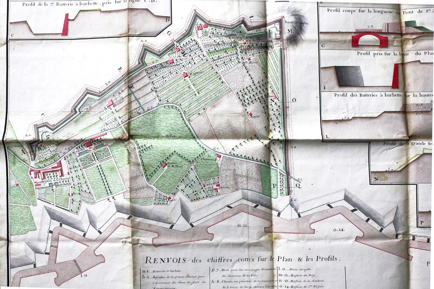 fortification d'agglomération, enceinte de la ville ancienne et des darses Vieille et Neuve