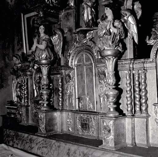 Tabernacle de l'ensemble du maître-autel.