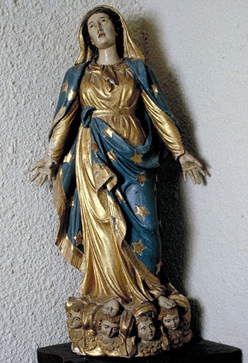 statue (statuette) : Assomption de la Vierge