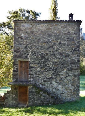Bâtiment du colombier. Elévation nord.