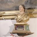 ensemble de 2 bustes-reliquaires : Sainte Perpétue, Saint Placide
